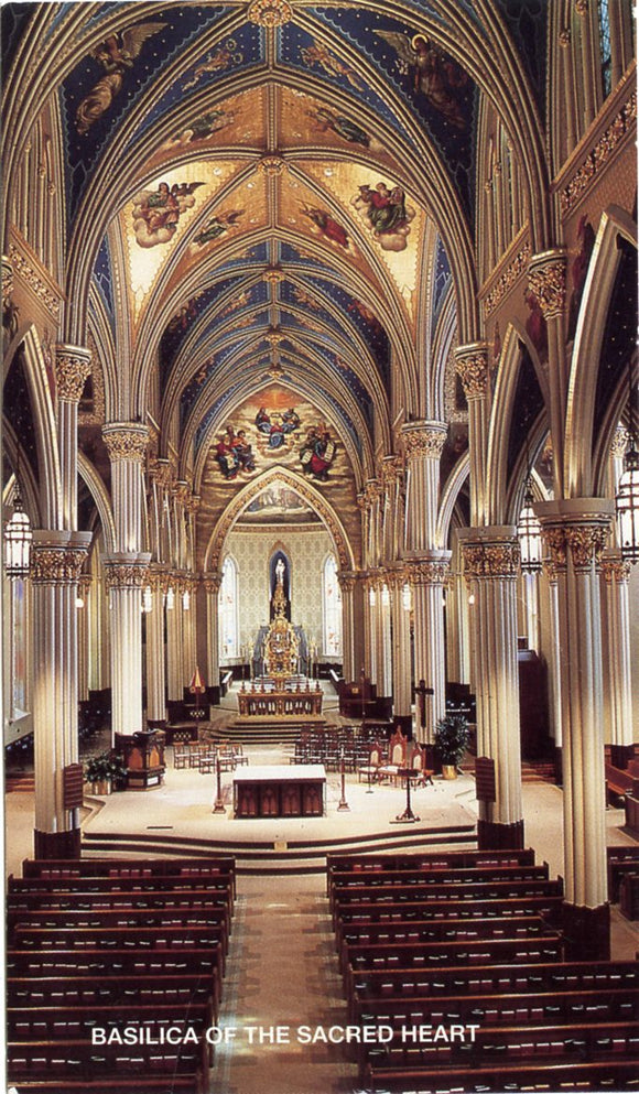 Basilica of the Sacred Heart, University of Notre Dame, Notre Dame, IN-Carey's Emporium