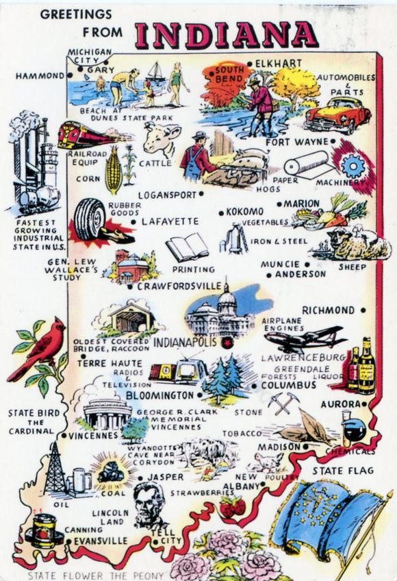 Greetings from Indiana-Carey's Emporium