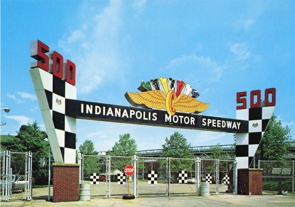 Main Gate, Indianapolis Motor Speedway-Carey's Emporium