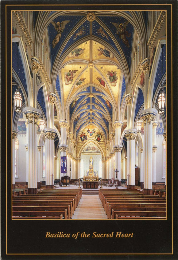 Basilica of the Sacred Heart, University of Notre Dame, Notre Dame, IN-Carey's Emporium