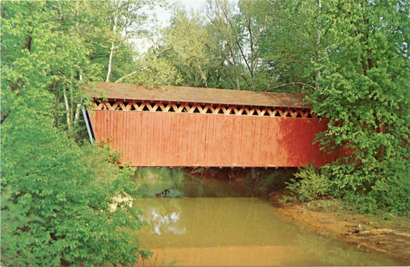 Thomas Covered Bridge, Indiana, PA-Carey's Emporium