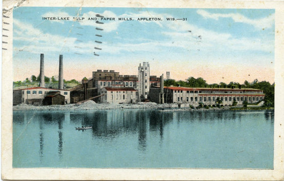 Inter-Lake Pulp and Paper Mills, Appleton, WI-Carey's Emporium