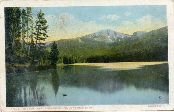 Sylvan Lake, Cody Road, Yellowstone Park-Carey's Emporium