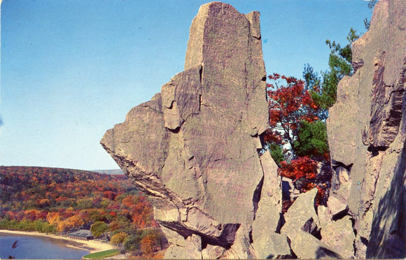 Tomahawk Rock at Devil's Lake, Wisconsin State Park, near Baraboo, WI-Carey's Emporium