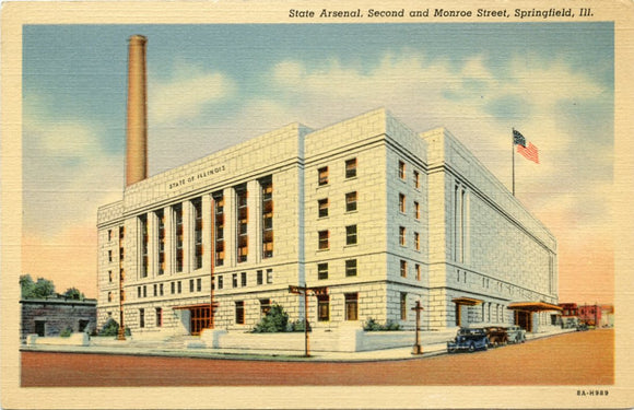 State Arsenal, Second and Monroe Street, Springfield, IL-Carey's Emporium
