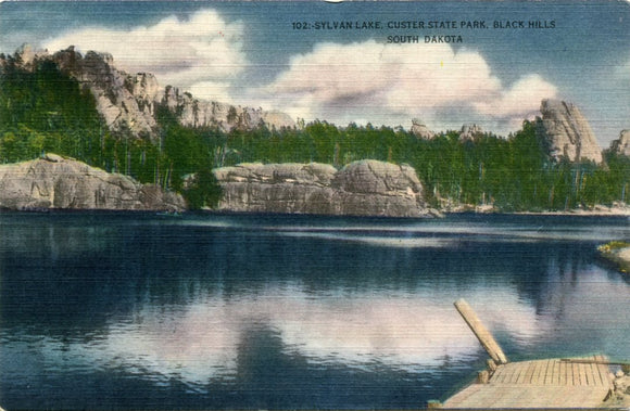 Sylvan Lake, Custer State Park, Black Hills, SD-Carey's Emporium