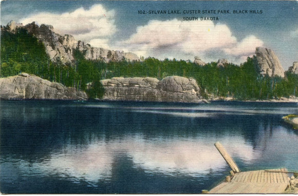 Sylvan Lake, Custer State Park, Black Hills, SD-Carey's Emporium