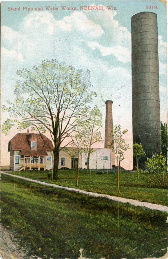 Stand Pipe and Water Works, Neenah, WI-Carey's Emporium