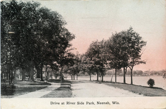 Drive at River Side Park, Neenah, WI-Carey's Emporium