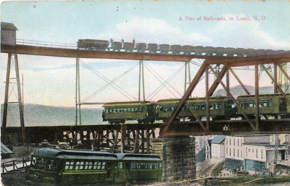 A Tier of Railroads, in Lead, SD-Carey's Emporium