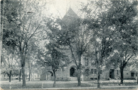 Algoma St. M. E. Church, Oshkosh, WI-Carey's Emporium