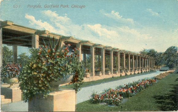 Pergola, Garfield Park, Chicago, IL-Carey's Emporium
