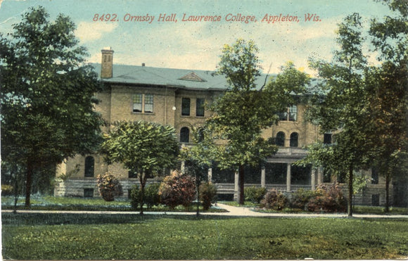 Ormsby Hall, Lawrence College, Appleton, WI-Carey's Emporium
