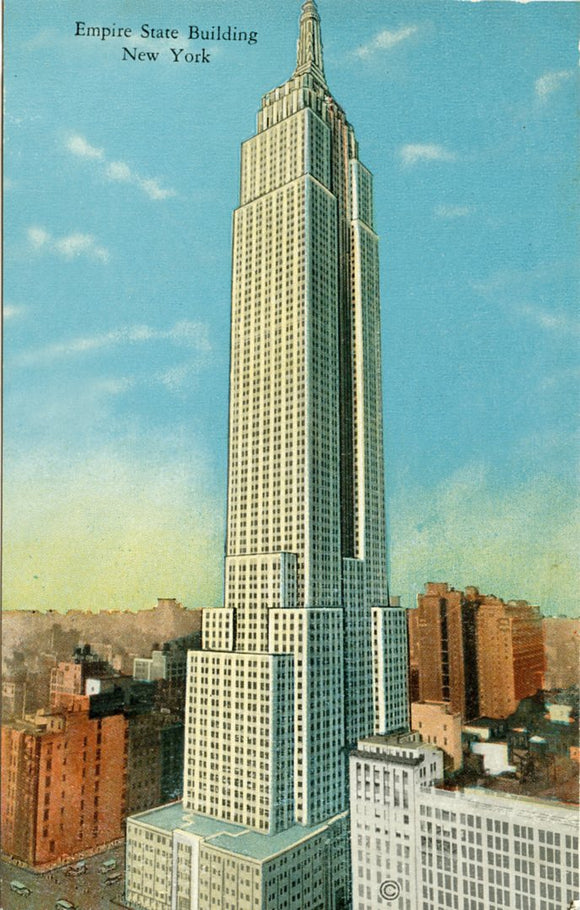 Empire State Building, New York, NY-Carey's Emporium