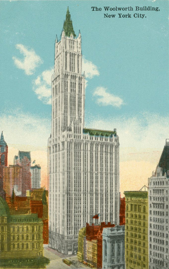 The Woolworth Building, New York City, NY-Carey's Emporium