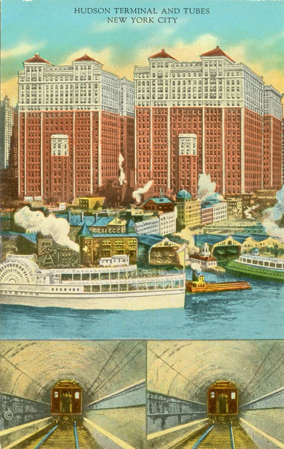 Hudson Terminal and Tubes, New York City, NY-Carey's Emporium