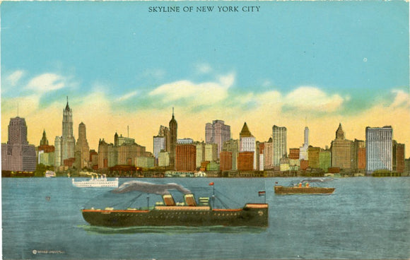 Skyline of New York City, NY-Carey's Emporium