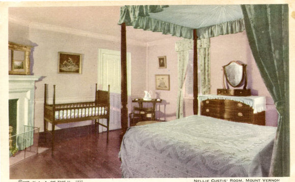 Nellie Custis' Room, Mount Vernon, VA-Carey's Emporium