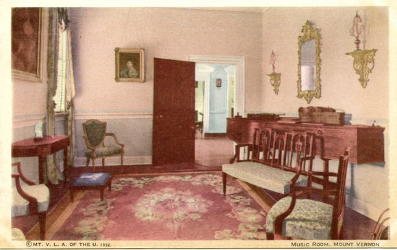 Music Room, Mount Vernon, VA-Carey's Emporium