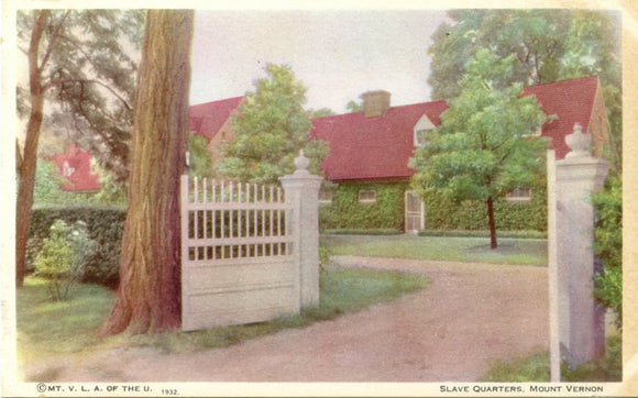 Slave Quarters, Mount Vernon, VA-Carey's Emporium