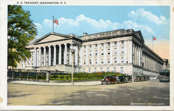 U. S. Treasury, Washington, DC-Carey's Emporium