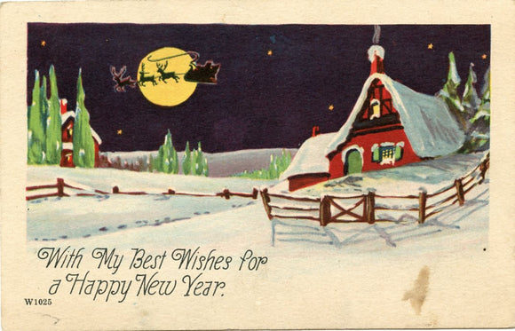 With My Best Wishes for a Happy New Year-Carey's Emporium