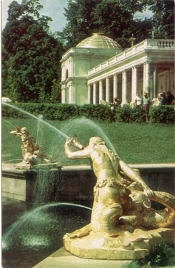 The Naiad Fountains, The Pool of the Great Cascade, Petrodvorets-Carey's Emporium