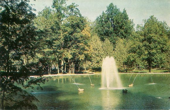 The Fountain of the Sandy Pool, Petrodvorets, St. Petersburg, Russia-Carey's Emporium