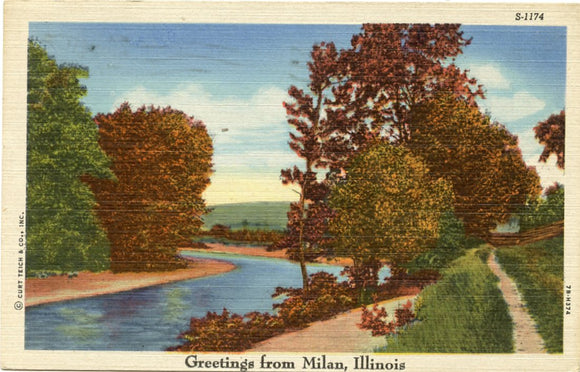 Greetings from Milan, IL-Carey's Emporium