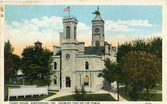 Court House, Greensburg, IN-Carey's Emporium