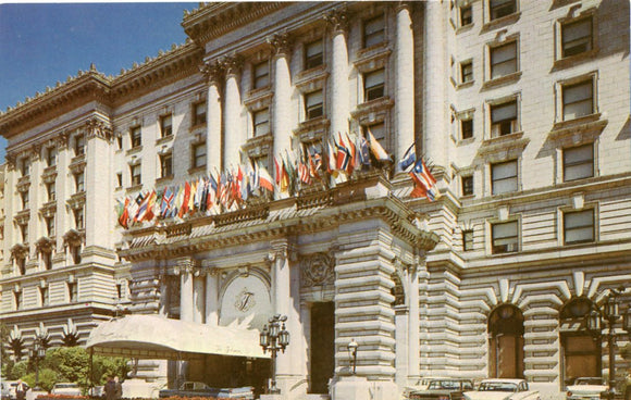 Fairmont Hotel and Tower, Atop Nob Hill, San Francisco, CA-Carey's Emporium