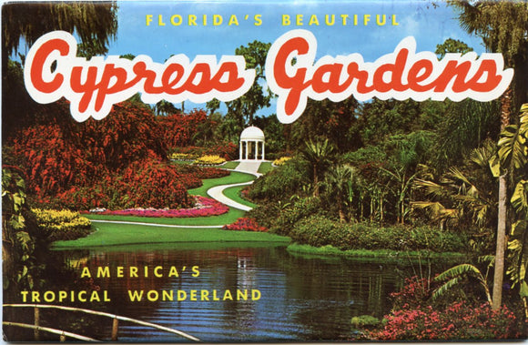 Florida's Beautiful Cypress Gardens, America's Tropical Wonderland Souvenir Folder-Carey's Emporium