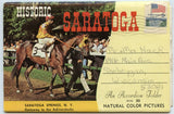 Historic Saratoga, Saratoga Springs, NY Souvenir Folder-Carey's Emporium