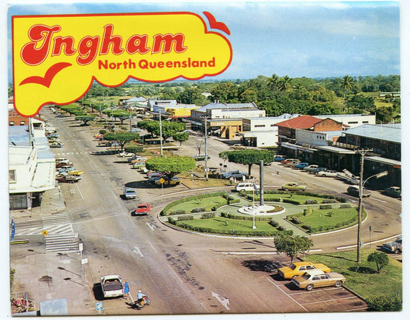 Ingham, North Queensland Souvenir Folder-Carey's Emporium