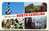 Greetings from North Carolina Souvenir Folder-Carey's Emporium