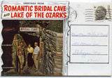 Greetings from Romantic Bridal Cave and Lake of the Ozarks Souvenir Folder-Carey's Emporium