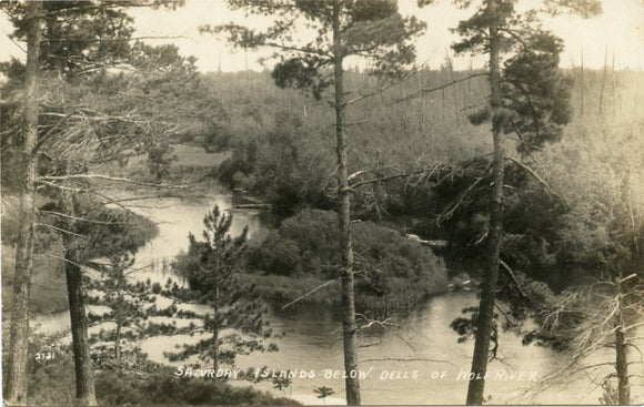 Saturday Islands, Below Dells of Wolf River, WI-Carey's Emporium