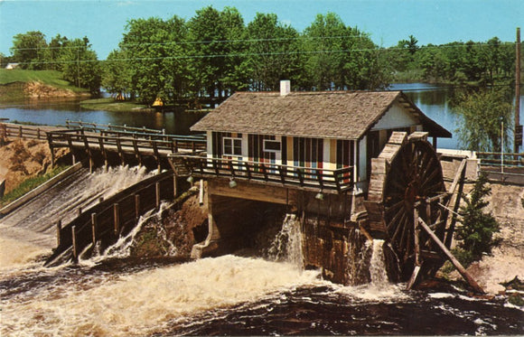 Scenic Northern Wisconsin, the Country Dam, North of Amery, WI-Carey's Emporium
