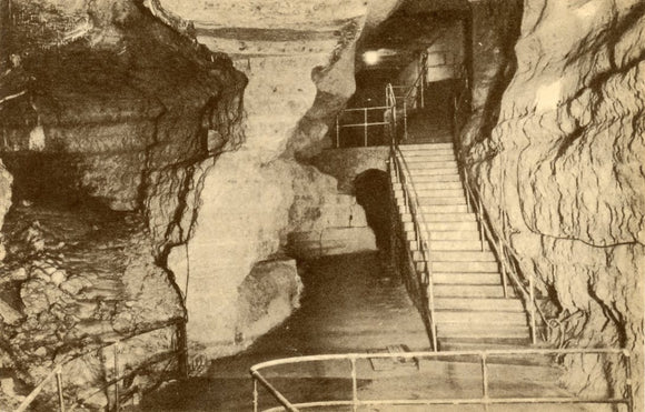 Exit Hall, North Cave, Blue Mounds, WI-Carey's Emporium