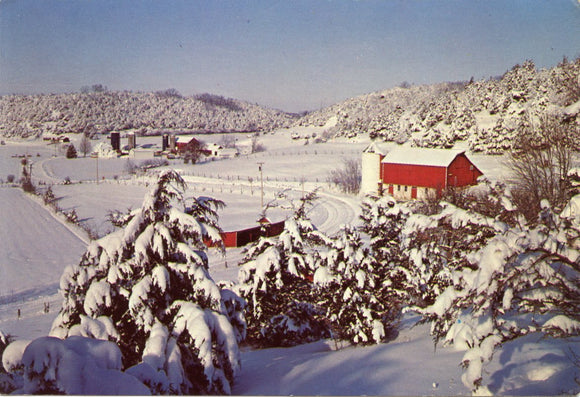 Farms and the Rolling Hills, near Black Earth, WI-Carey's Emporium
