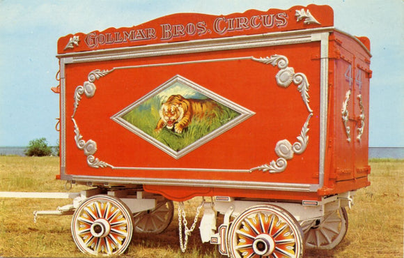 Lion and Tiger Tableau Wagon, Circus World Museum, Baraboo, WI-Carey's Emporium