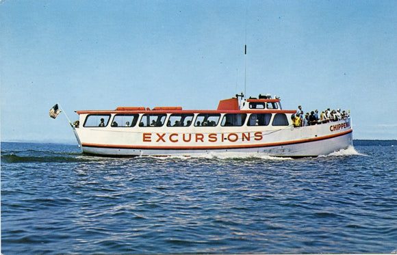 Excursion Boat Chippewa, Bob Weber, Owner, Bayfield, WI-Carey's Emporium