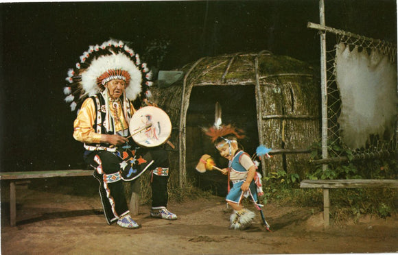 Youngest Contest Dancer, Stand Rock Indian Ceremonial, Wisconsin Dells, WI-Carey's Emporium