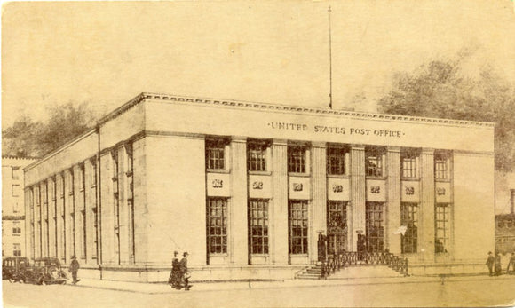 United States Post Office, Souvenir of Dedication, March 3, 1937, Fond du Lac, WI-Carey's Emporium