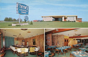 The Thym's, Fine Food and Cocktails, On Highway 23, One Mile North of Dodgeville, WI-Carey's Emporium