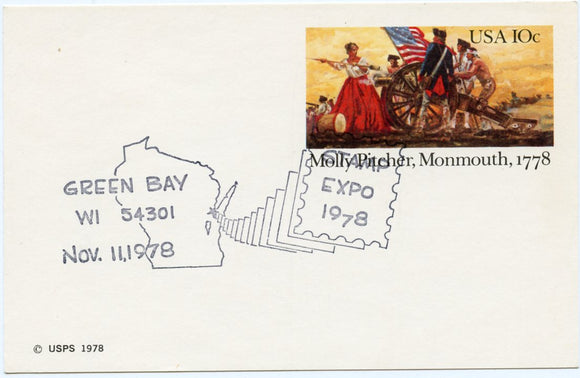 Stamp Expo 1978, Nov. 11, 1978, Green Bay, WI-Carey's Emporium