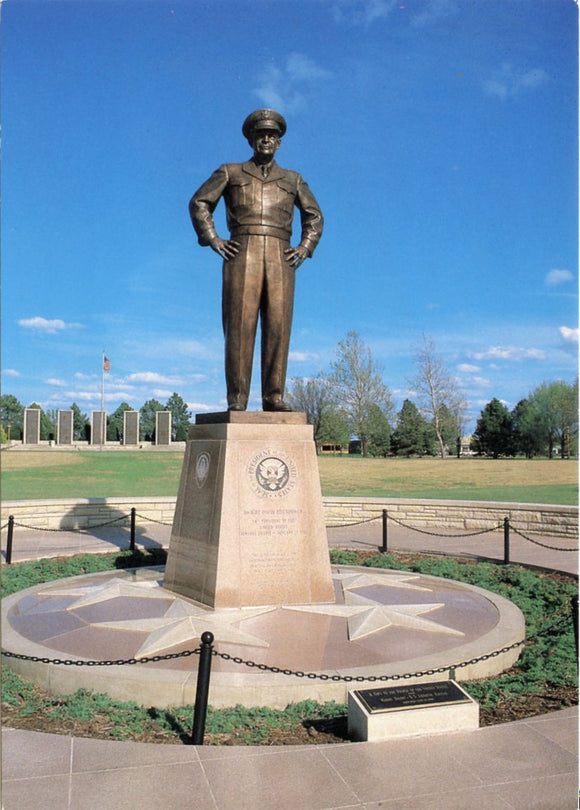 Eisenhower Statue, Eisenhower Center, Abilene, KS-Carey's Emporium