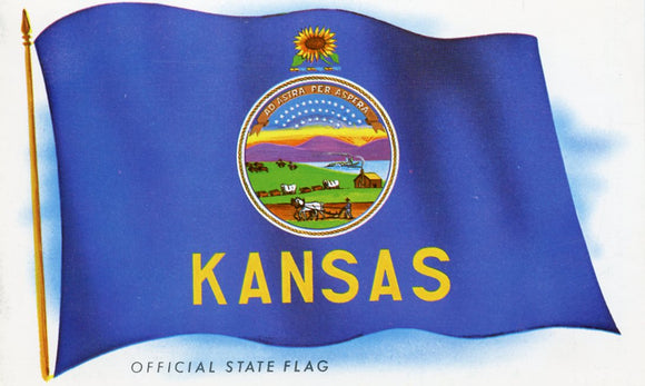 Kansas Official State Flag-Carey's Emporium