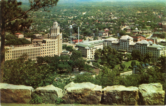 Looking East from West Mountain Lookout, Hot Springs National Park, AR-Carey's Emporium