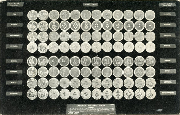 Lacquer Playing Cards, Field Museum of Natural History, Chicago, IL-Carey's Emporium